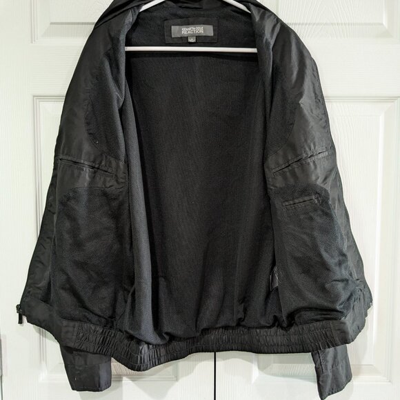 Kenneth Cole Reaction Men's Jacket, Size Medium, Black, Lightweight, Mesh Lined - Picture 10 of 16